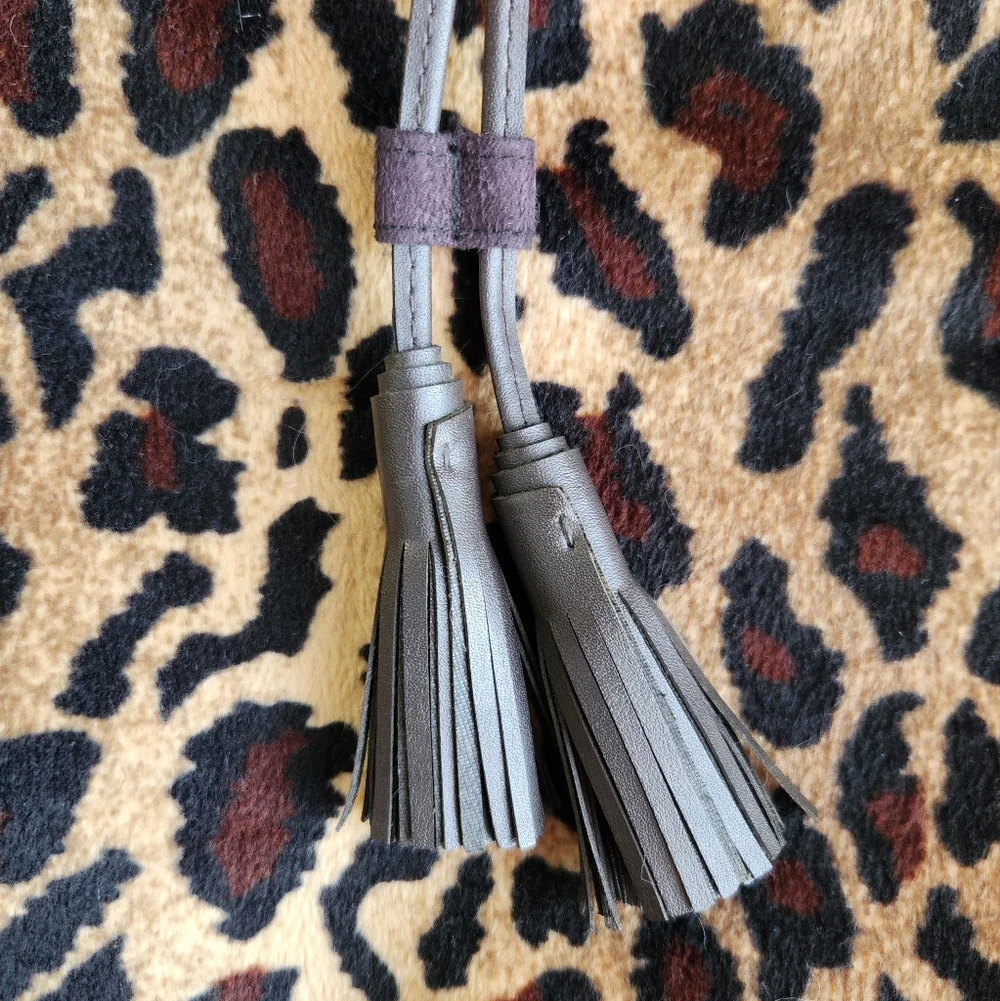 Vintage Lancôme Leopard Print Tote Bag